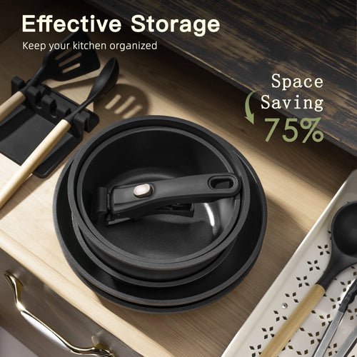 Astercook 20-Piece Pots and Pans Set,