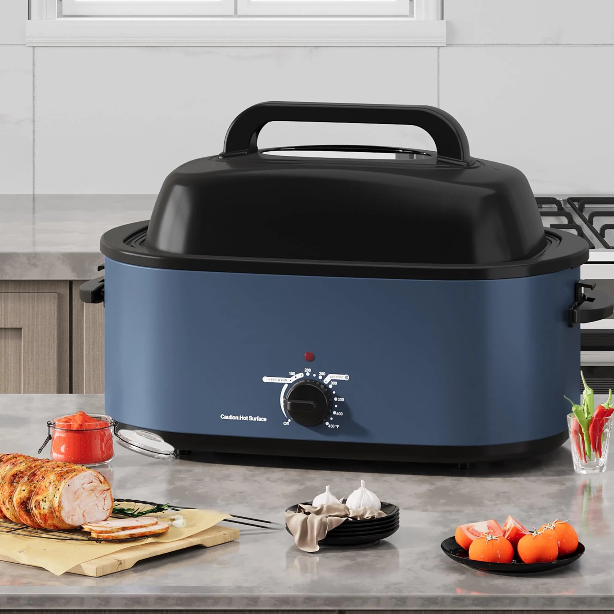 28Qt Large Electric Roaster Oven